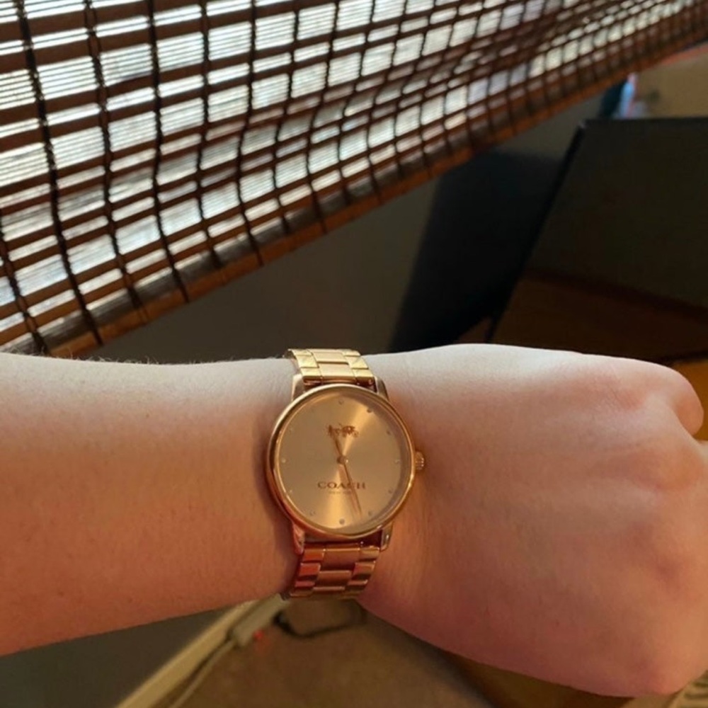Rose Gold Coach Watch - Picture 2 of 5